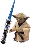 A picture of a prototype of Interactive Yoda that was from Furby's official website