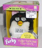 Skunk Time-Talking Clip Clock