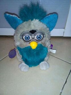 Green sales bean furby