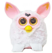 A pink and white Pixy