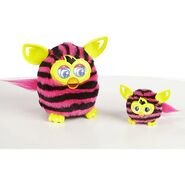 Straight Stripes Furby Boom with its Furbling counterpart