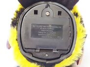 The base of a Bumblebee Furby showing the RL factory code