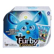 The Russian localization of the box for the blue Furby Connect