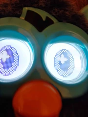 Sweet furby eyes.