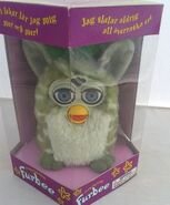 Swedish Alligator Furby (named "Furbee")
