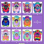 rainbow furby 1998