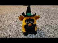 An Autumn Furby with the glitch