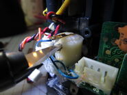 Opening the tilt sensor