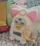 Angel Time-Talking Clip Clock (with horn)