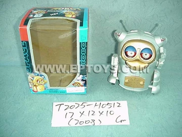 Furby Space Robby Argenté - Robot Japonais Vintage 1998 - Rare Jouet Électronique