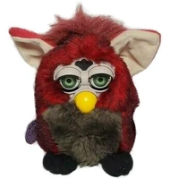 red and black furby