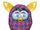 Purple Houndstooth Furby Boom