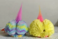 Nug-Ette and Swee-Dee with their ears closed