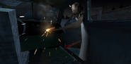 The seventh thumbnail with Granny holding a dynamite in the Game Over scene.