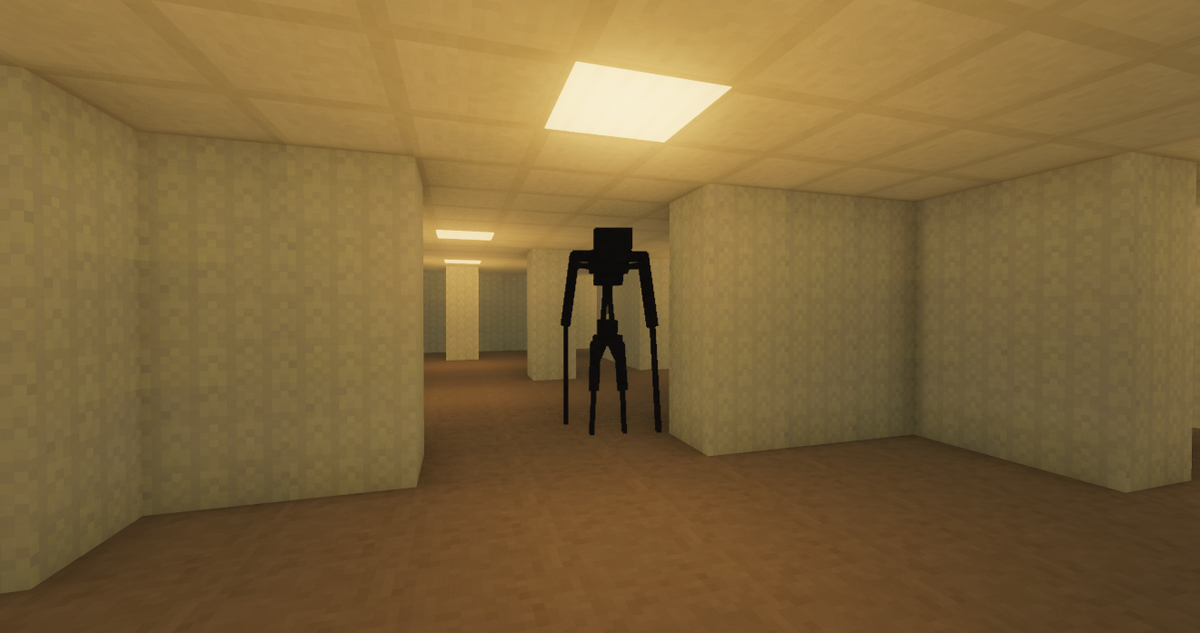 Entity 1 "The Howler" (Official) Minecraft The Backrooms Wiki Fandom