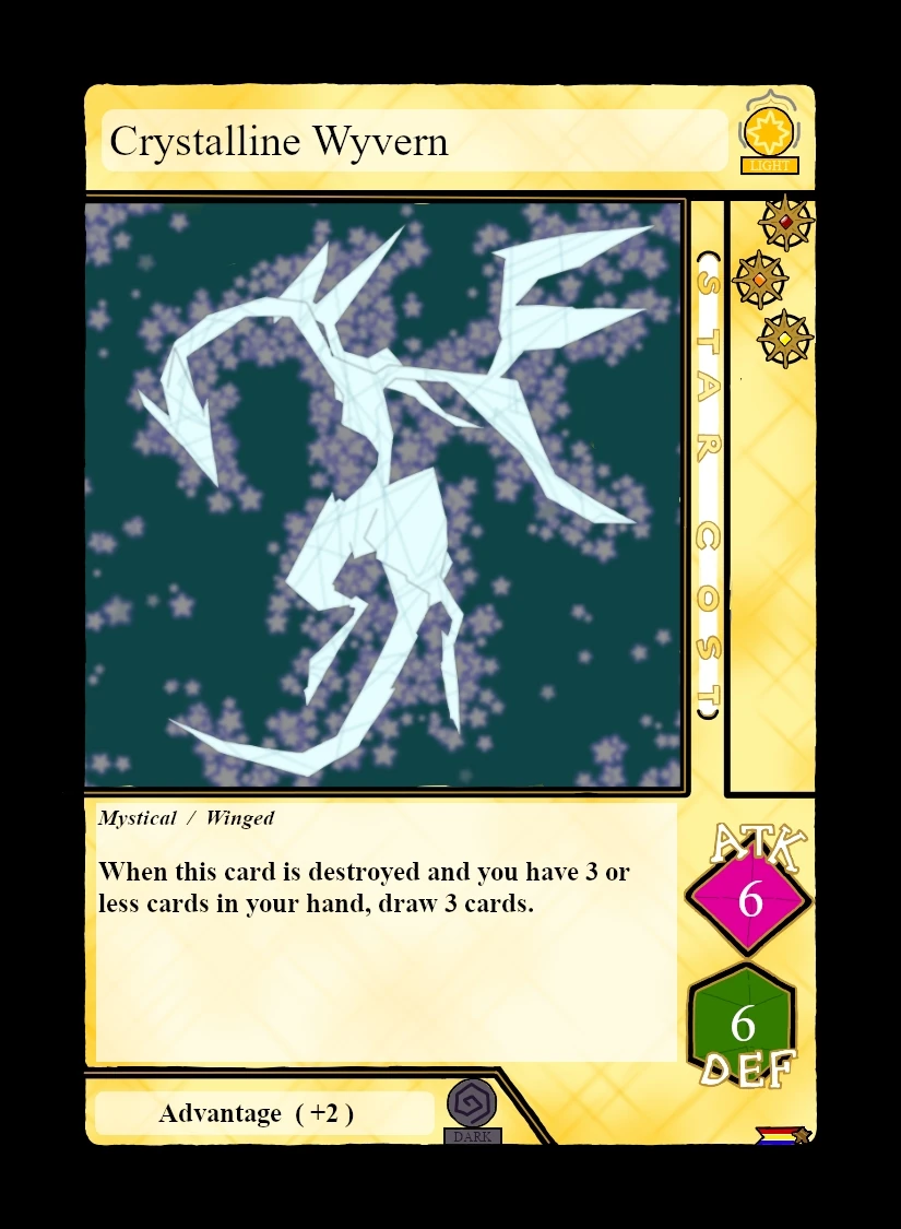 Crystalline Wyvern The Monstars! TCG Wiki Fandom