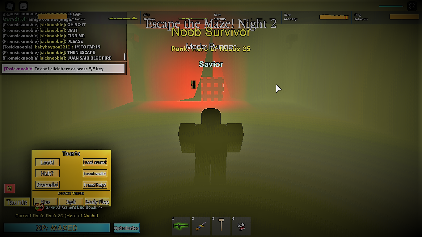 Noobs vs Zombies: Realish 版ROBLOX - 游戏下载