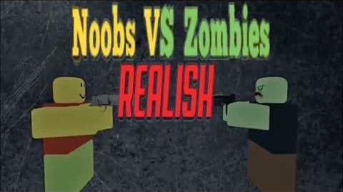 Noobs Vs Zombies Realish Wiki Fandom - roblox noob vs zombie