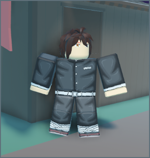 a on X: #Roblox #RobloxClothing Demon Slayer Corps uniform from the Demon  Slayer (anime) is now available on our Roblox group! (Designed by  Velinciana) +  -    / X