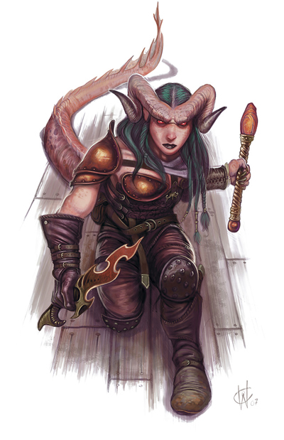 The Tiefling Race for Dungeons & Dragons (D&D) Fifth Edition (5e) - D&D  Beyond