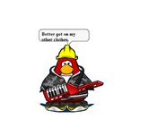 Another picture of being in Club Penguin: The Movie