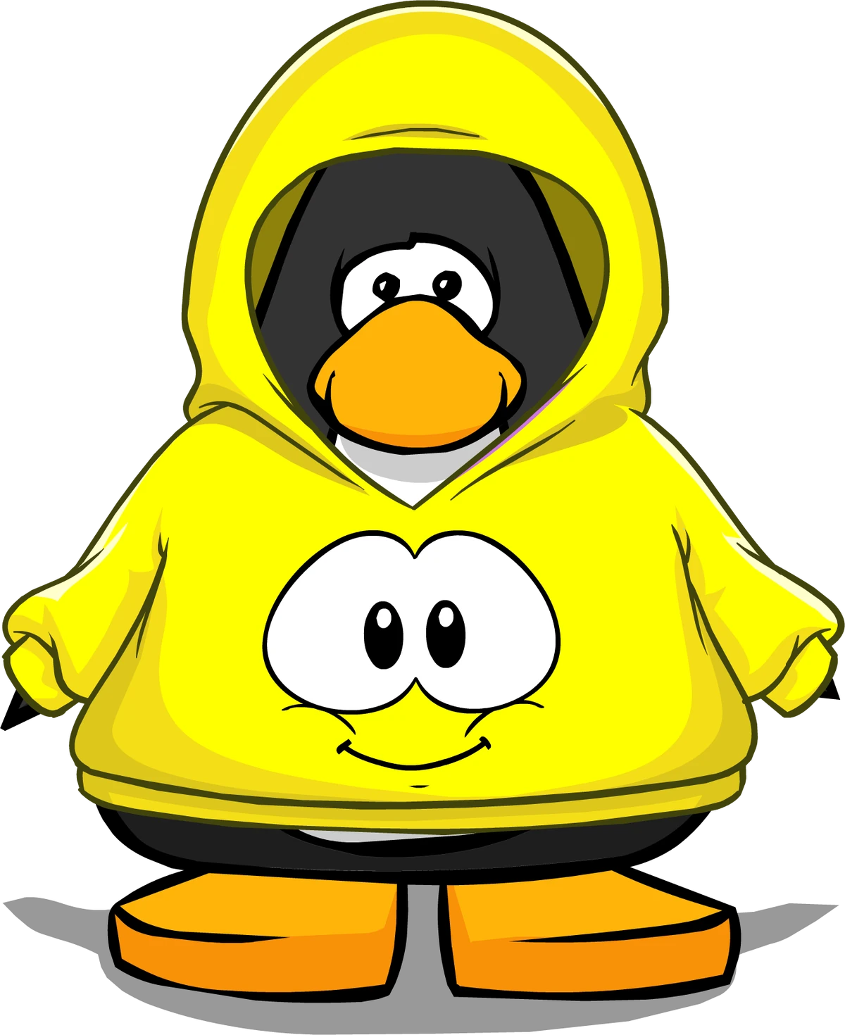Yellow Puffle Hoodie Club Penguin Online Wiki Fandom