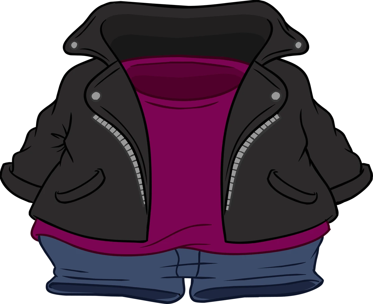Black Leather Jacket Club Penguin Online Wiki Fandom