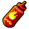 Hot Sauce Pin Icon