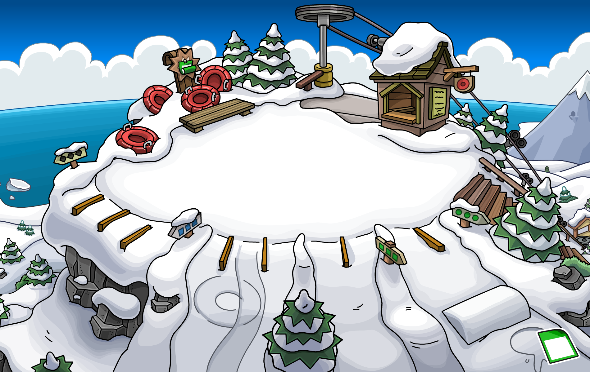 Club Penguin Sled Racing