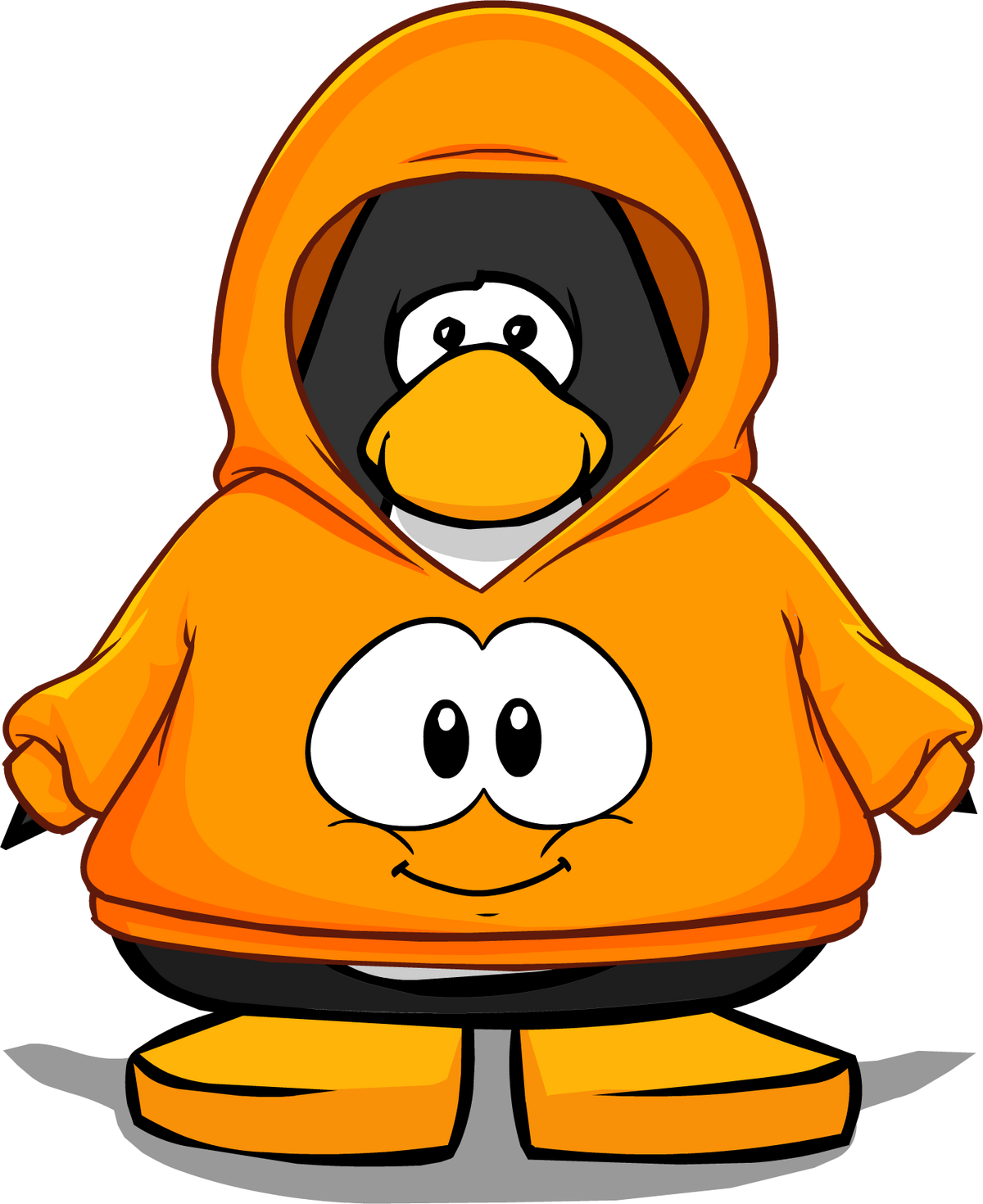 Orange Puffle Hoodie | Club Penguin Online Wiki | Fandom