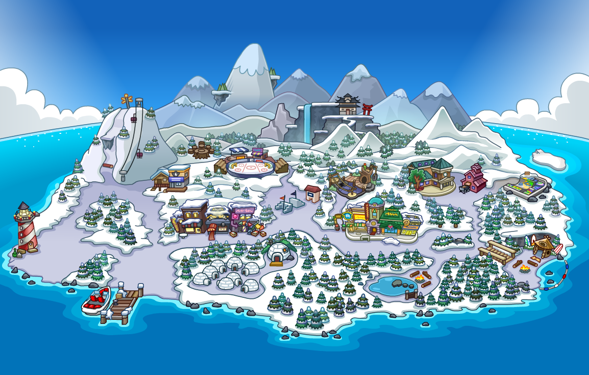 Rooms, Club Penguin Online Wiki