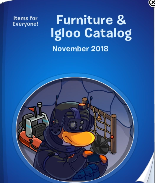 Furniture and Igloo Catalog November 2018 Club Penguin Online Wiki