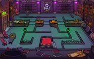 Halloween Party 2014 Puffle Hotel Library
