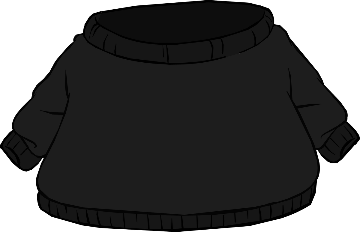 Black Turtleneck | Club Penguin Online Wiki | Fandom