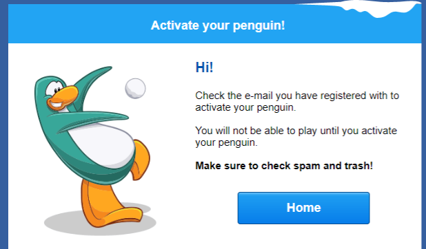 User blog:QueenBadgerCP/Email Confirmation Introduced for New Accounts | Club  Penguin Online Wiki | Fandom