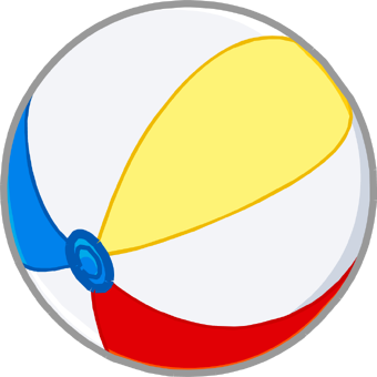 penguin beach ball
