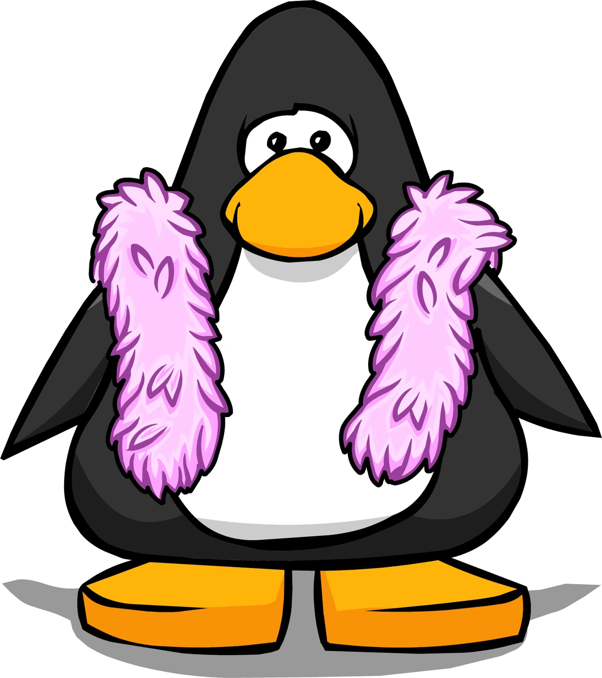 Pink Feather Boa Club Penguin Online Wiki Fandom