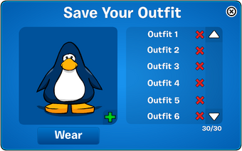 Outfit Saver Club Penguin Online Wiki Fandom - outfit saver club penguin online wiki roblox save outfits Outfit Saver Club Penguin Online Wiki Fandom - roblox save outfits