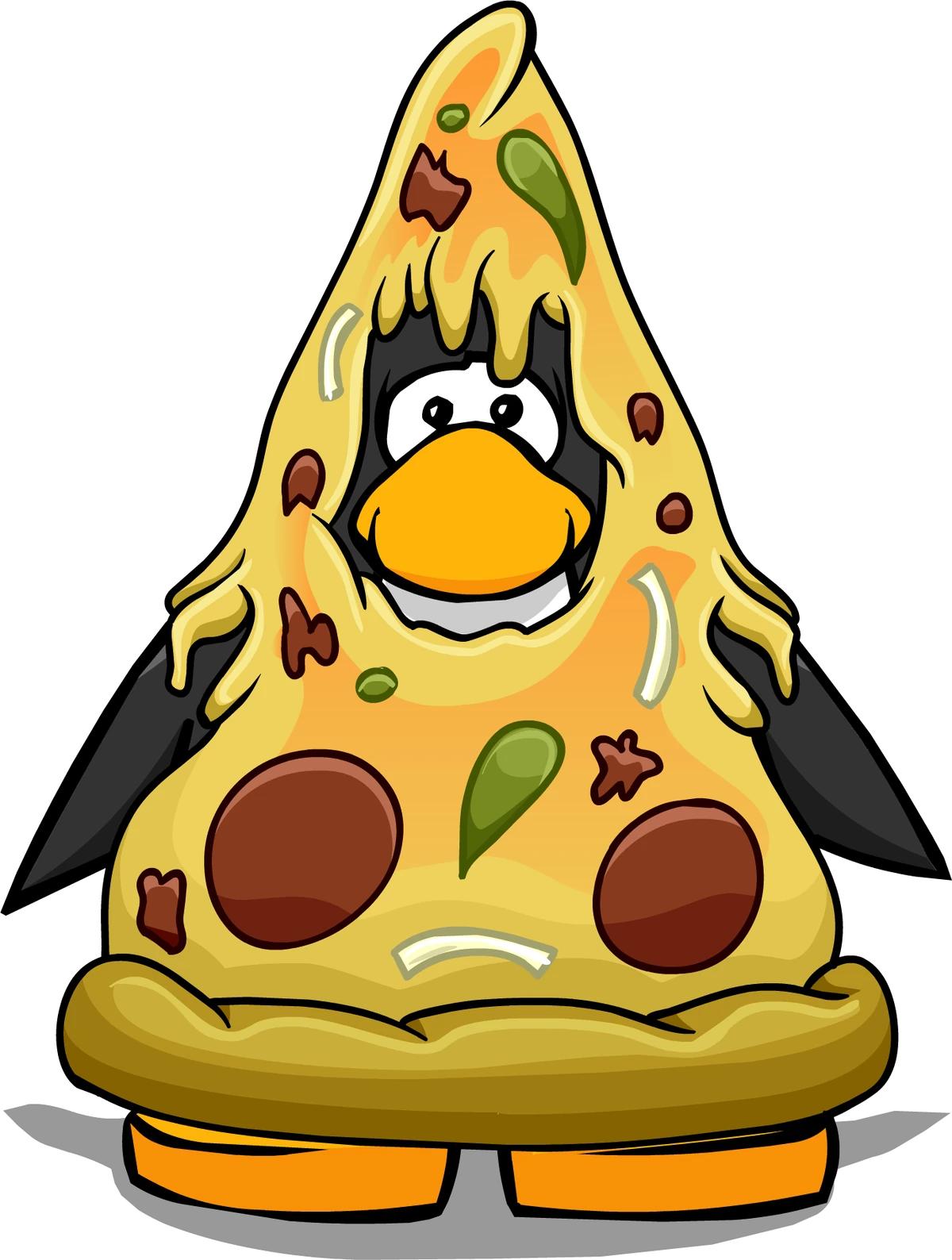 Extra Cheesy Costume | Club Penguin Online Wiki | Fandom