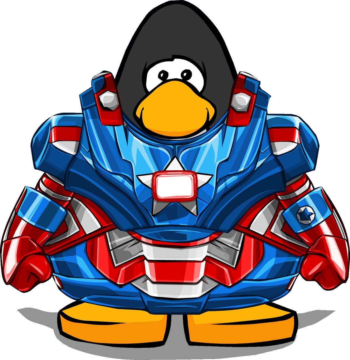 Iron Patriot Armor Club Penguin Online Wiki Fandom