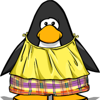 Yellow Summer Outfit Club Penguin Online Wiki Fandom - canceled itemsfaces roblox wikia fandom