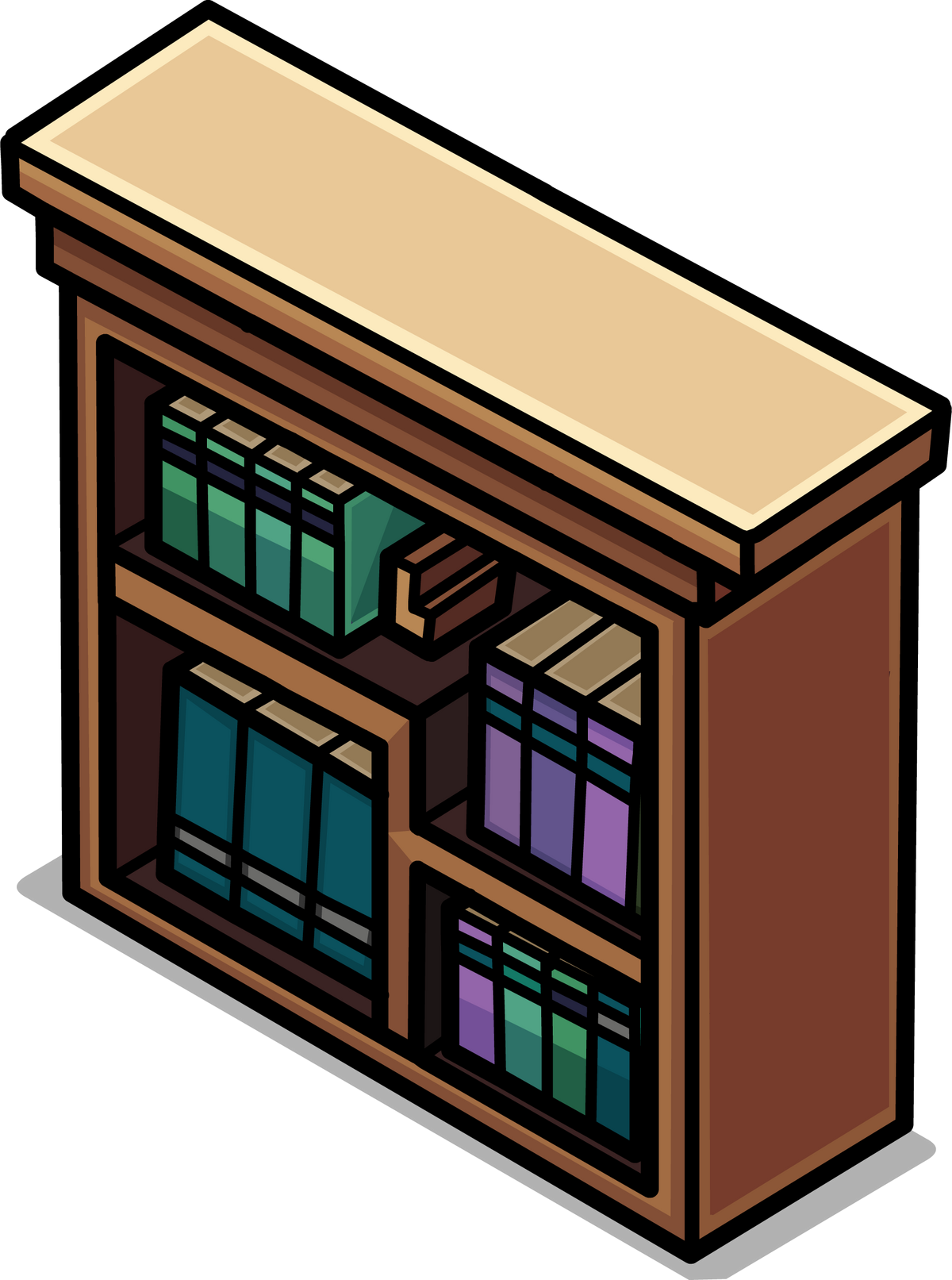 Classy Bookshelf | Club Penguin Online Wiki | Fandom