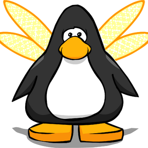 Golden Fairy Wings Club Penguin Online Wiki Fandom - roblox golden wings quiz