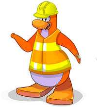 Image Penguin Png Club Wiki Fandom Powered - Club Penguin Orange Penguin,  png, transparent png