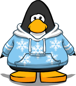 Snowflake Hoodie | Club Penguin Online Wiki | Fandom