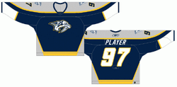 Nashville Predators Jersey History