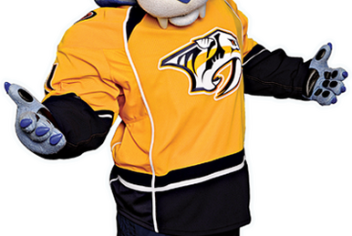 Untold stories of Gnash, Nashville Predators' wild celebrity mascot