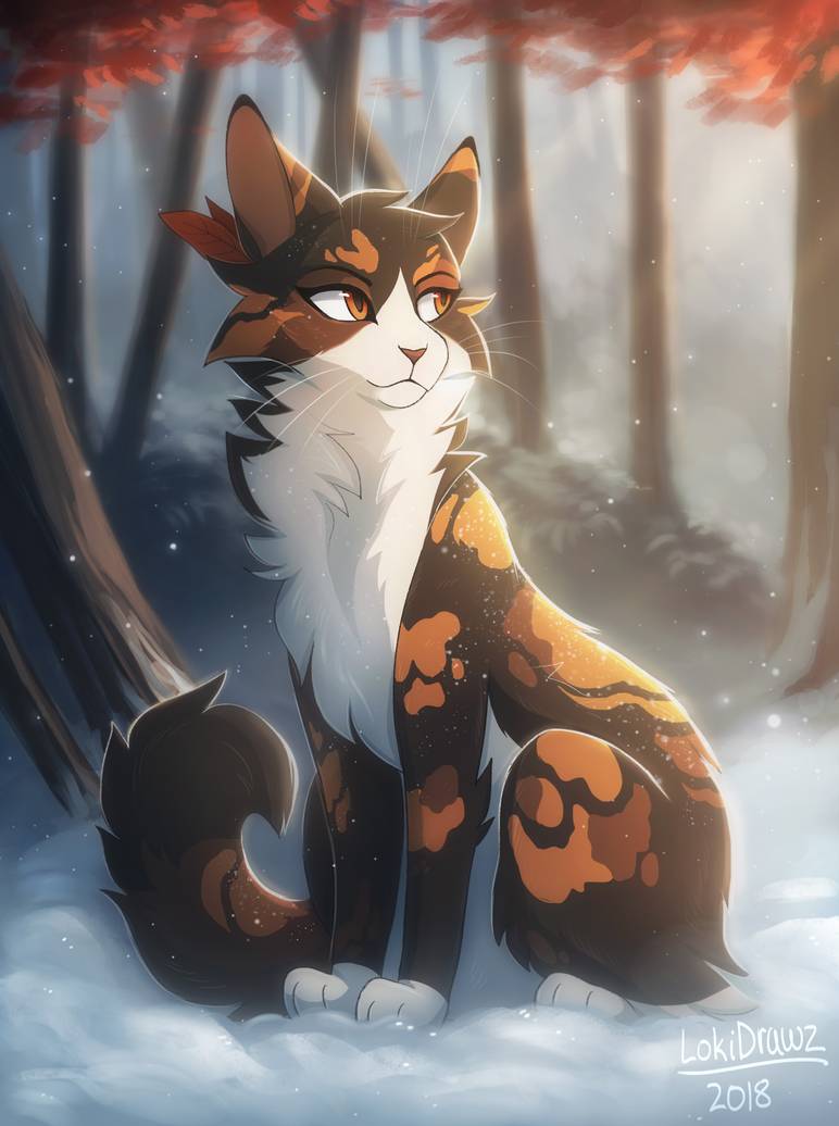 Warrior Cats - Firestar by Fox-Desert ~ Spottedstar