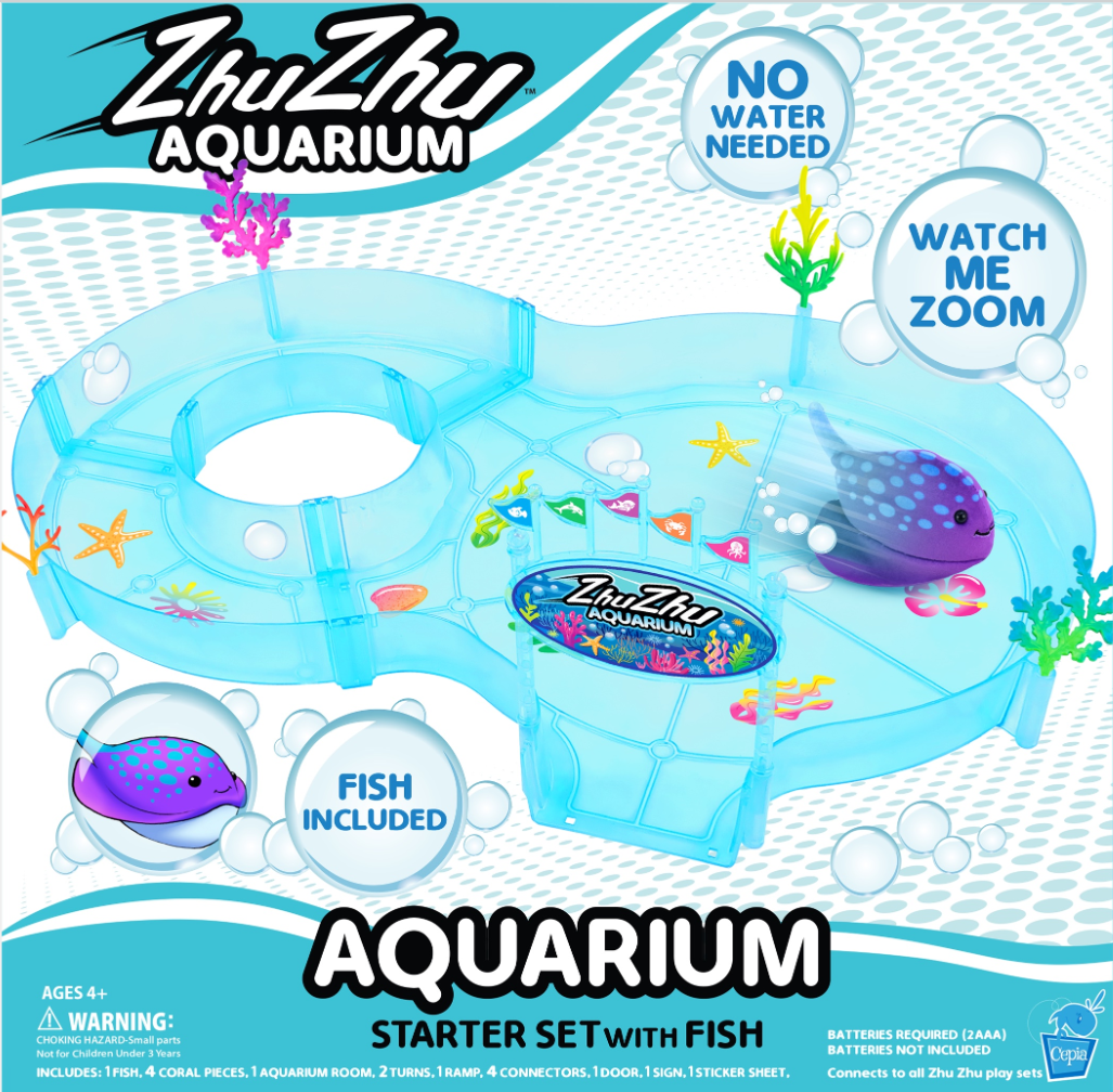 Expert Toy Review: Cepia's Zhu Zhu Aquarium Fish and Playsets