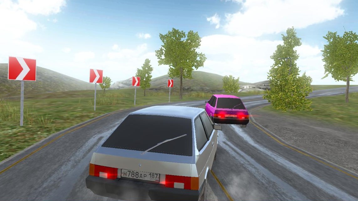 Driving simulator VAZ 2108 SE #1 (by ABGames89) - Android Game